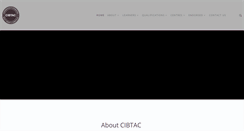 Desktop Screenshot of cibtac.com